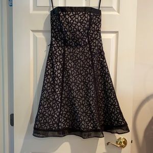 White House/black market strapless dress Sz 0